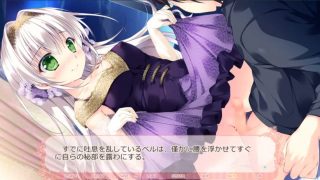 《ベルアージュ/ドレス/銀髪》これはもれちゃう！秘めた欲望を納得いくまで抜く！金玉からっぽ！銀髪ロング美少女がスカートを開いて男を受け入れるぅっ！そこから半脱ぎバックでピスピストントン！抜き