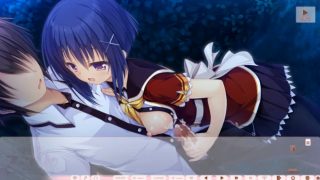 《おっぱい/制服/エロゲ》すごい抜ける！秘めた愛情を今日も明日も何度も味合う！金玉からっぽ！青髪ショート美少女の手コキ！おっぱいを精子で汚す！囁きプレイに本音が見え隠れ！抜き