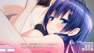 《おっぱい/エロゲ/エロゲ－》濃いの出る！見るだけで固くなるおなごをこころいくまで味合う！2次元大好きだ！快感を求めまくる青髪ロング美少女！パイズリから立ち密着挿入で抜き差しまくり!抜き